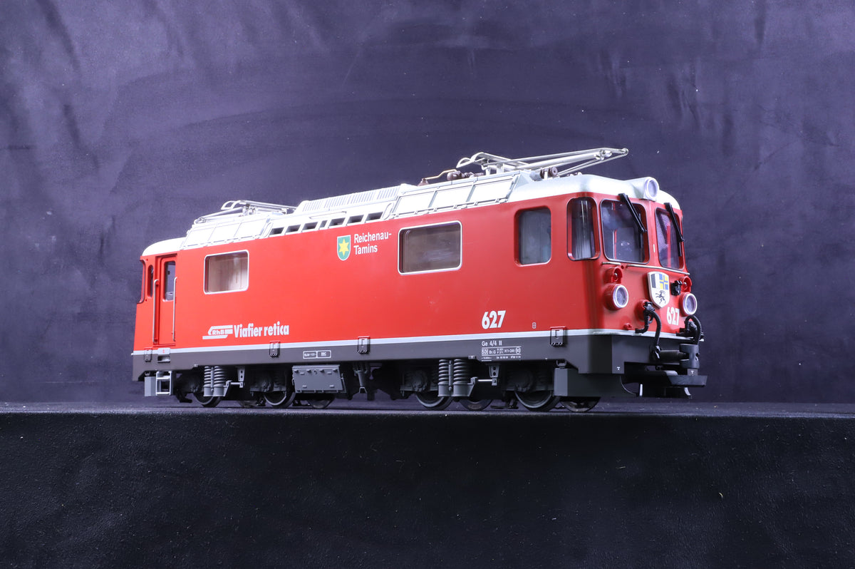 LGB G Scale 29432 Electric Locomotive &#39;627&#39; RHB Locomotive Only DC &amp; DCC Sound