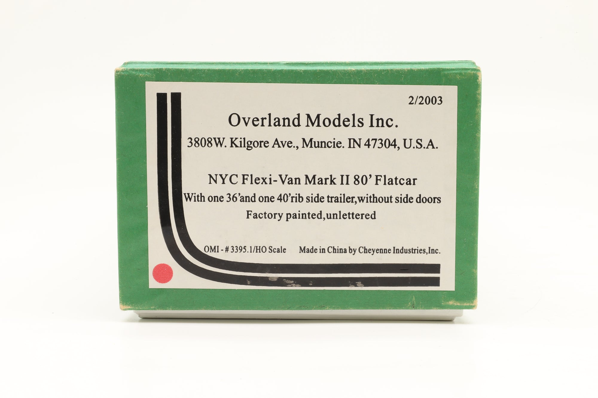 Overland Models Inc. HO Brass OMI-3214 Amoco Safety Train Training Car Custom Painted