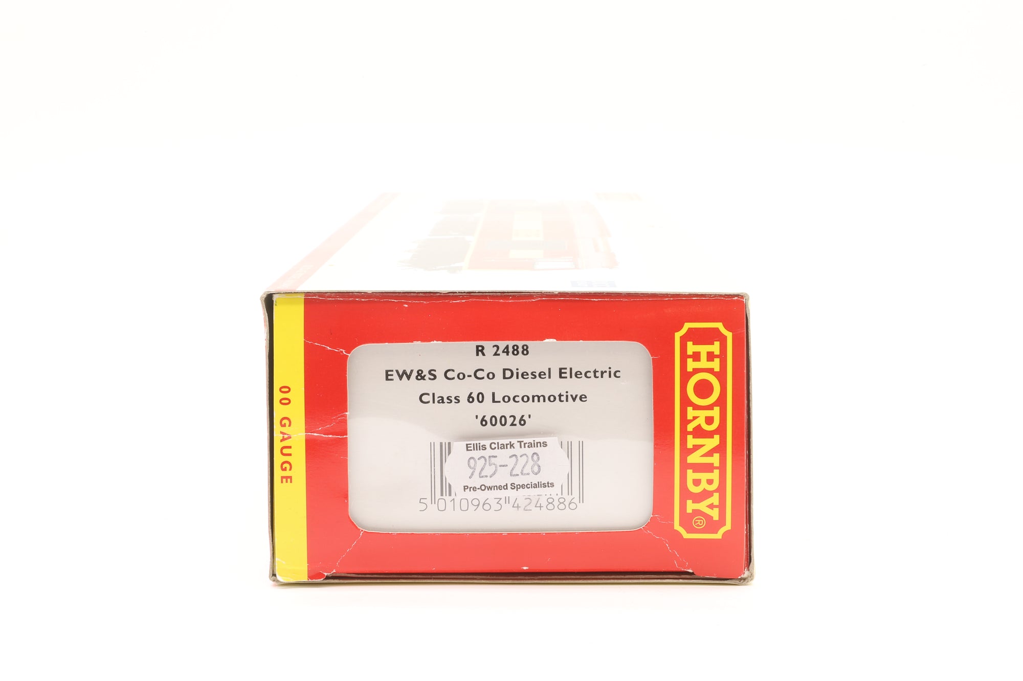 Hornby OO R2488 Class 60 60026 in 'EW&S' Livery - DCC Sound