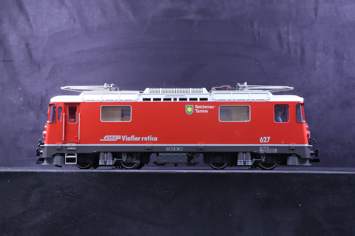 LGB G Scale 29432 Electric Locomotive &#39;627&#39; RHB Locomotive Only DC &amp; DCC Sound