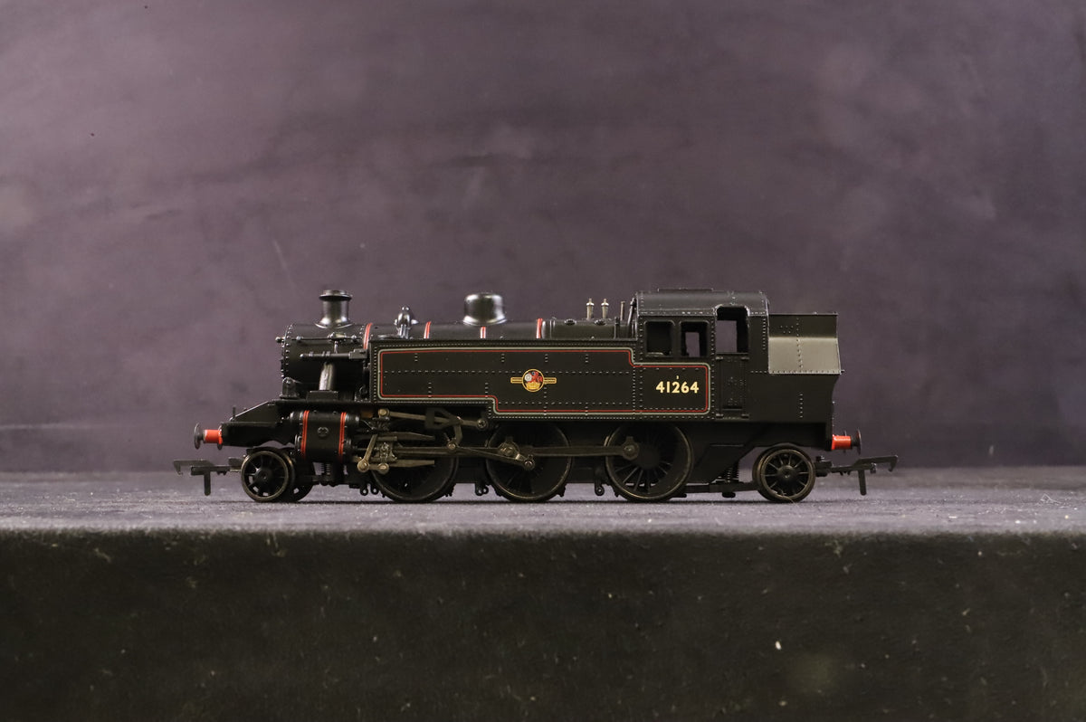Bachmann OO 31-456 Ivatt 2-6-2 No.41264 in Lined BR Black w/ Late Crests