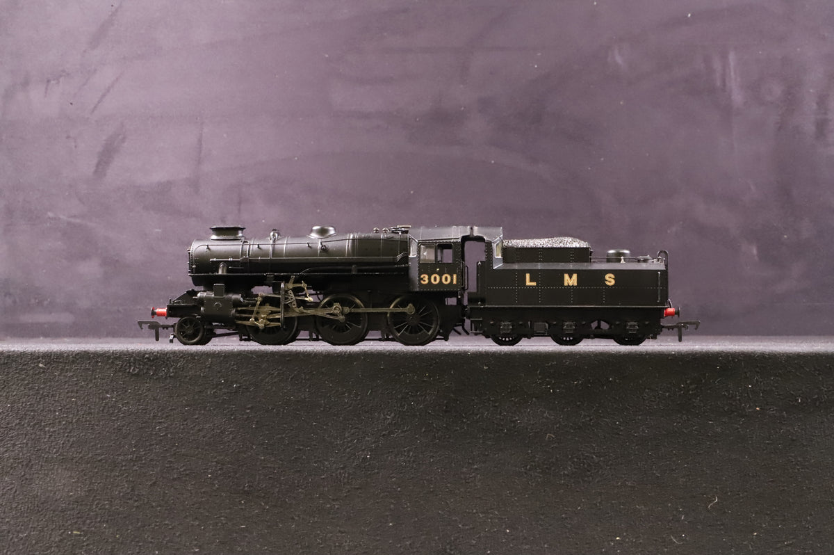 Bachmann OO 32-575 Ivatt Class 4 &#39;3001&#39; LMS Black Double Chimney
