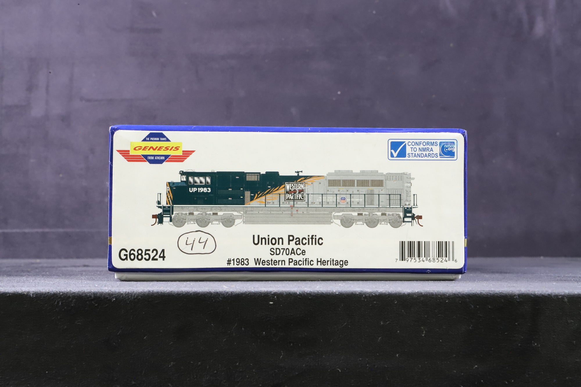 Genesis HO G68524 SD70ACe '1983' Western Pacific Heritage Union Pacific