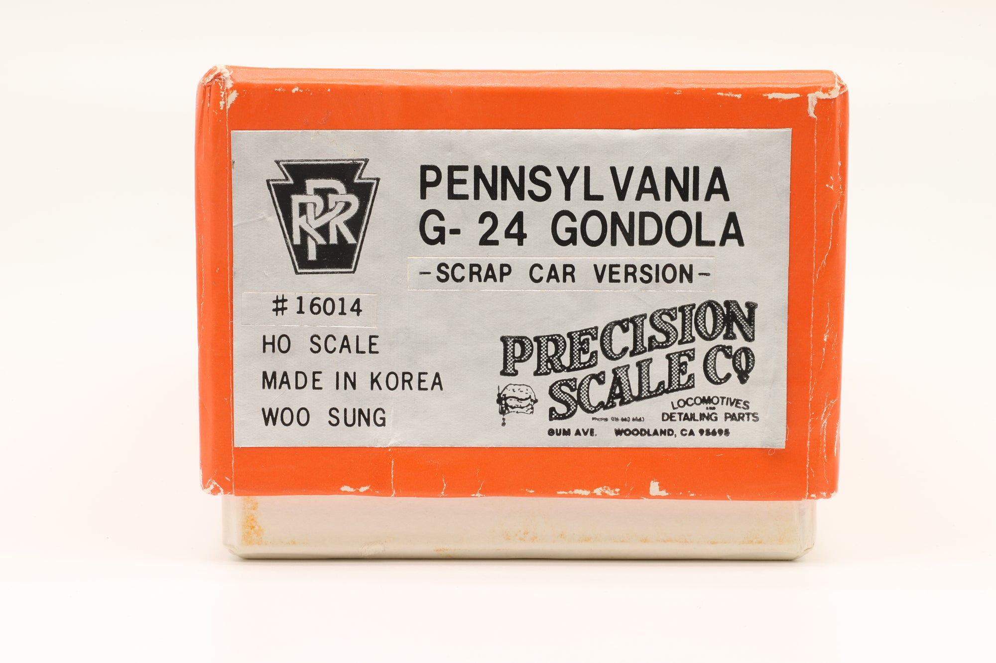 Iron Horse Models/Precision Scale Co HO 16014 Pennsylvania G-24 Gondola, Scrap Car Version
