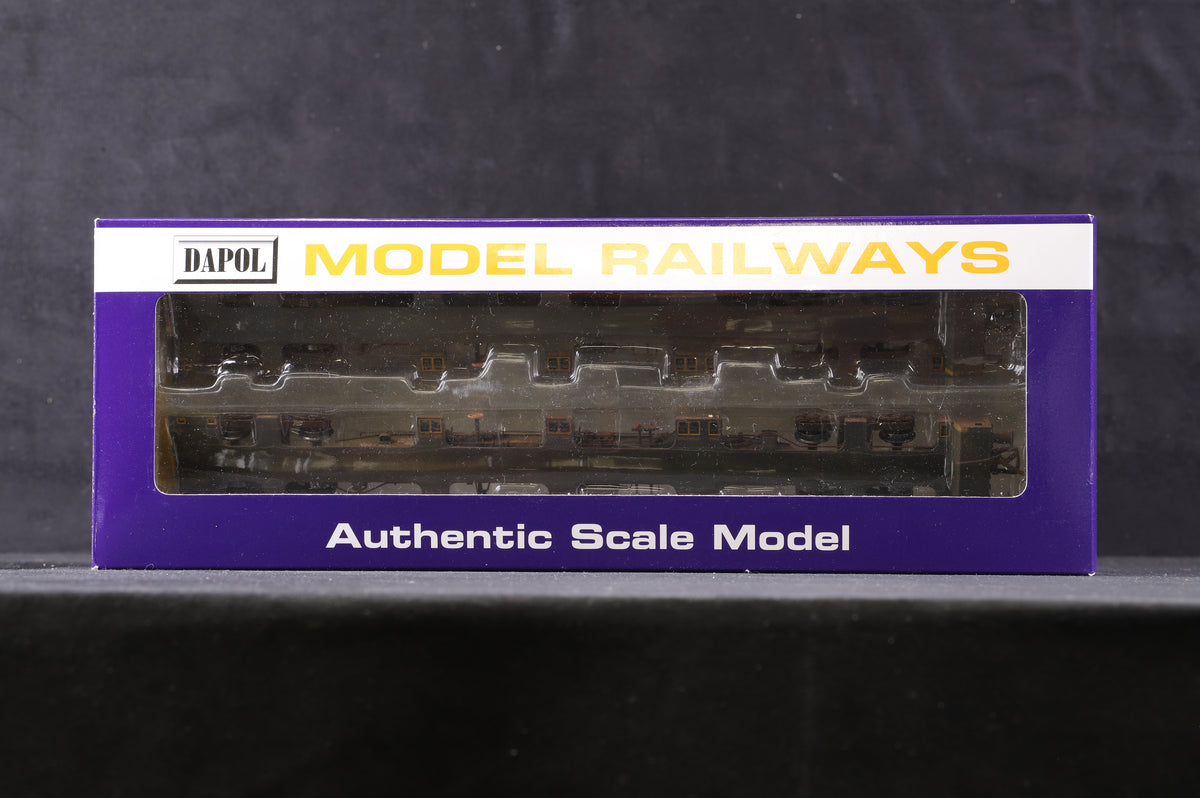 Dapol OO Pack Of 2 FEA-B Freightliner Spiner Wagons &#39;640351 &amp; 640352&#39; Weathered, Ltd Ed 14/ 250