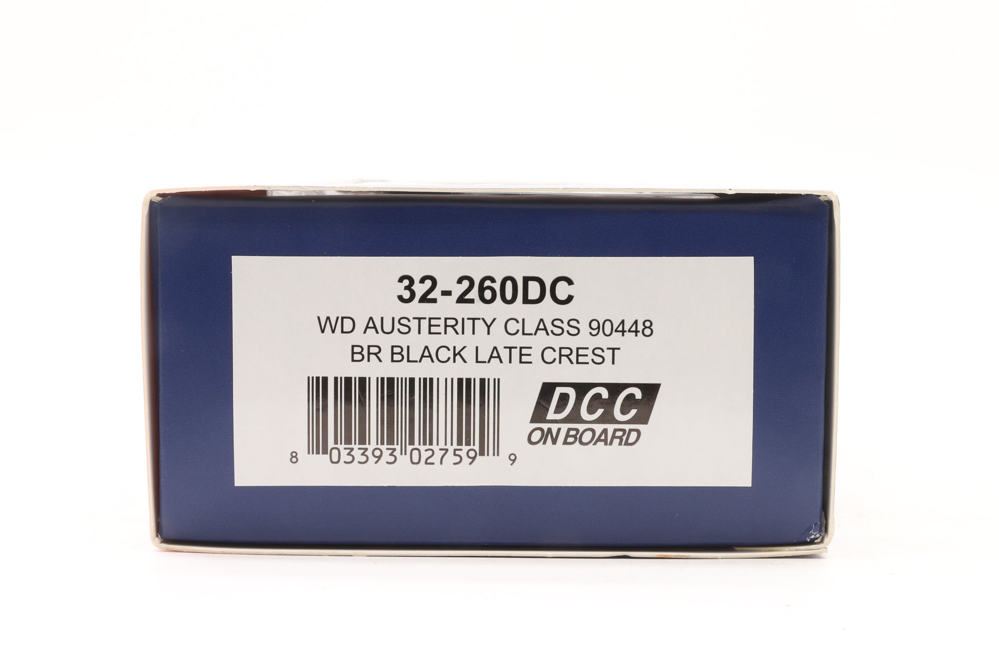 bachmann OO 32-260DC WD Austerity '90448' BR Black L/C DCC Fitted