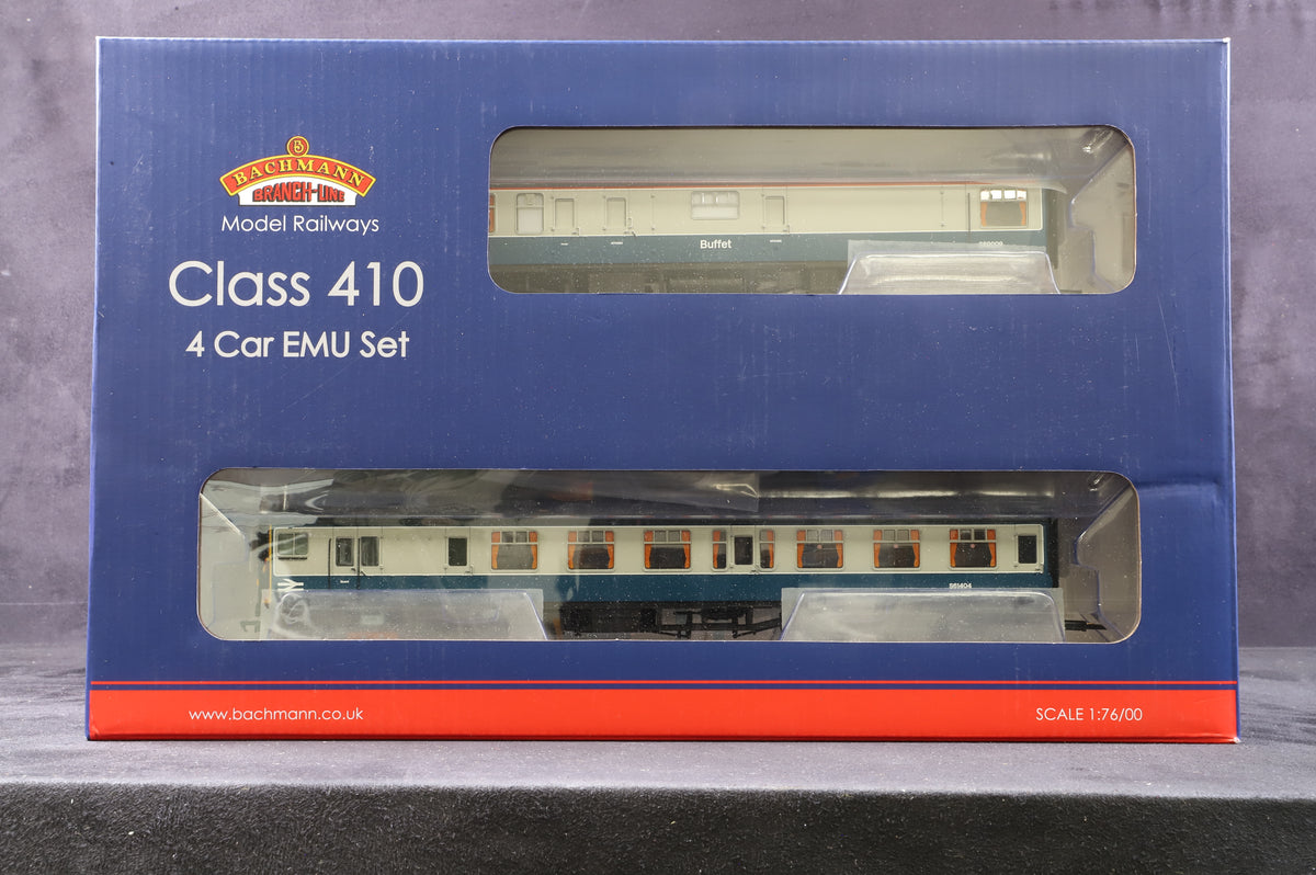 Bachmann OO 31-491 Class 410 4BEP 4 Car EMU 7010 BR Blue &amp; Grey