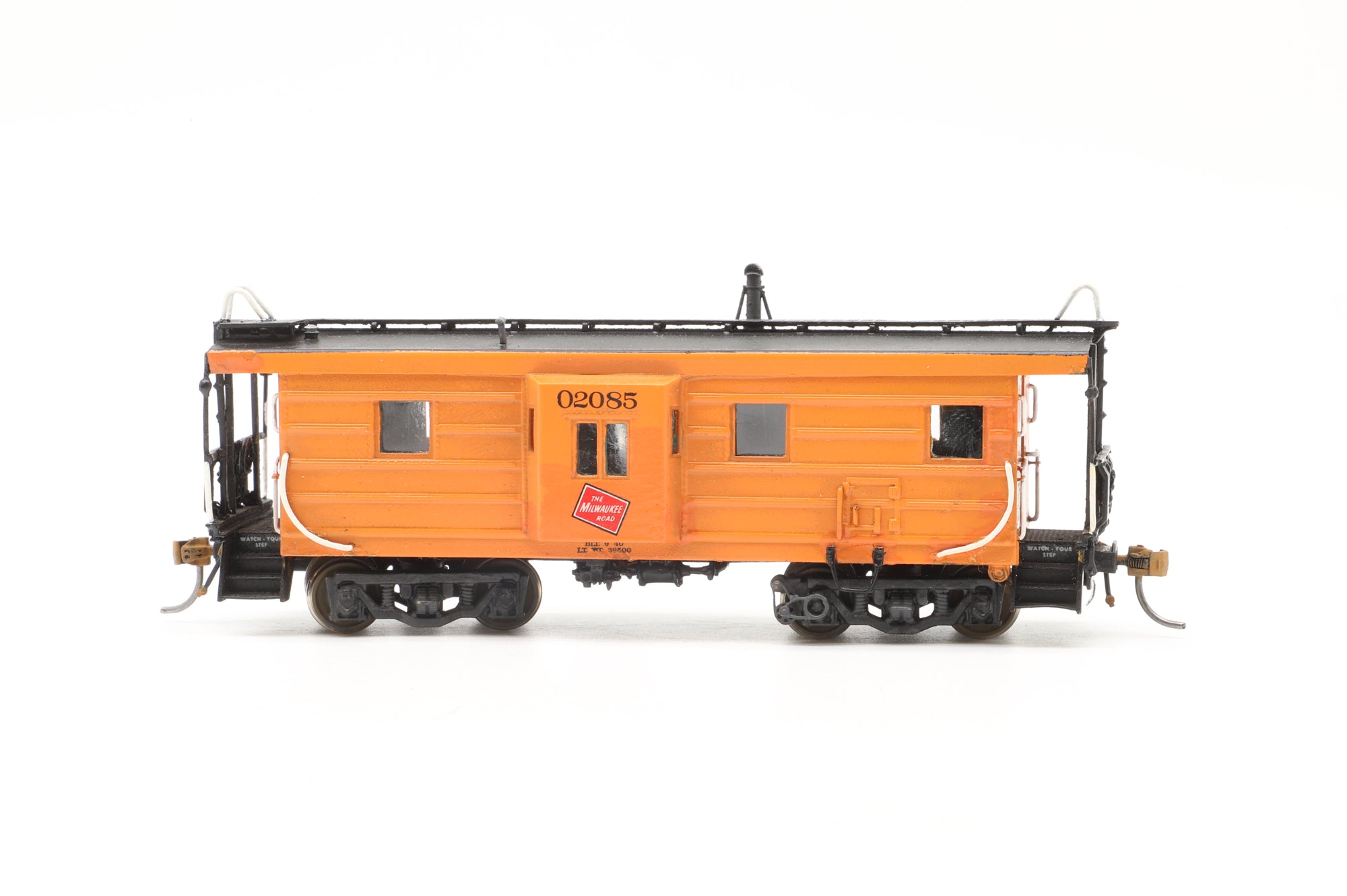 Overland Models HO Brass OMI-1177 Mile Rd B-W Caboose