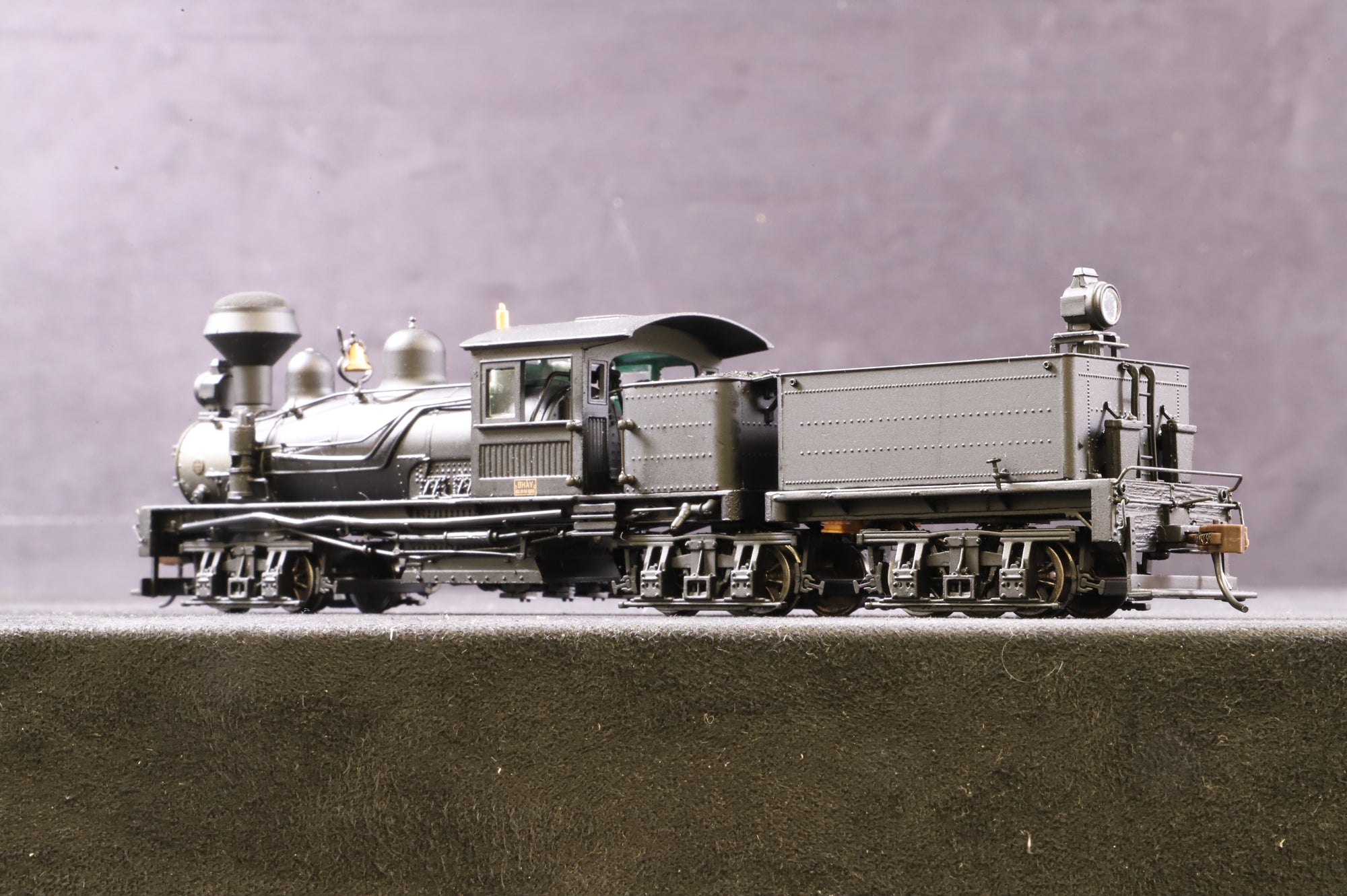 Spectrum HO 81901 80 Ton Truck Shay Steam Locomotive Wood Cab