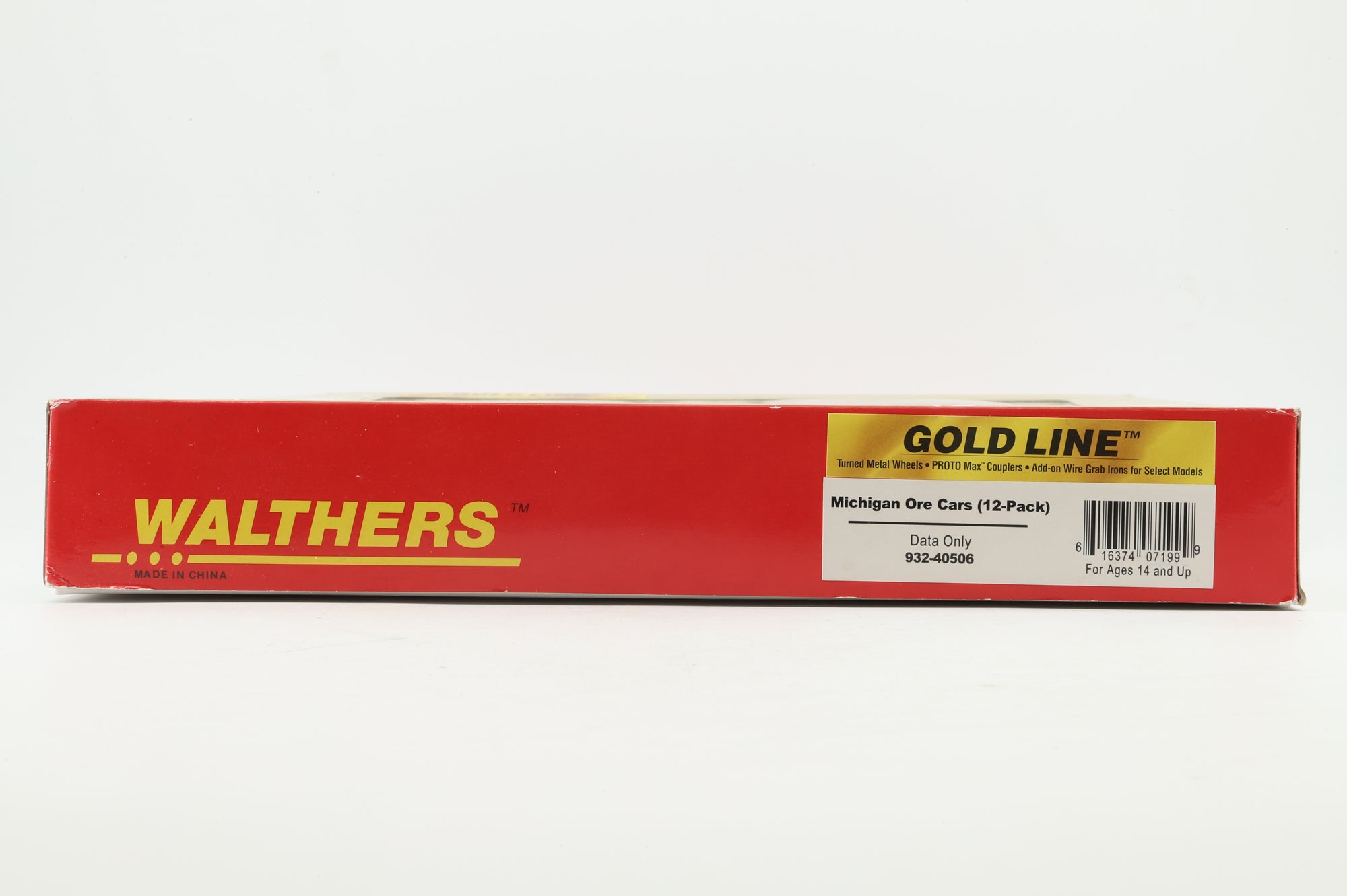 Walthers HO 12-Pack of Michigan Ore Cars in DMIR Brown - Pro-Weathered/Customised