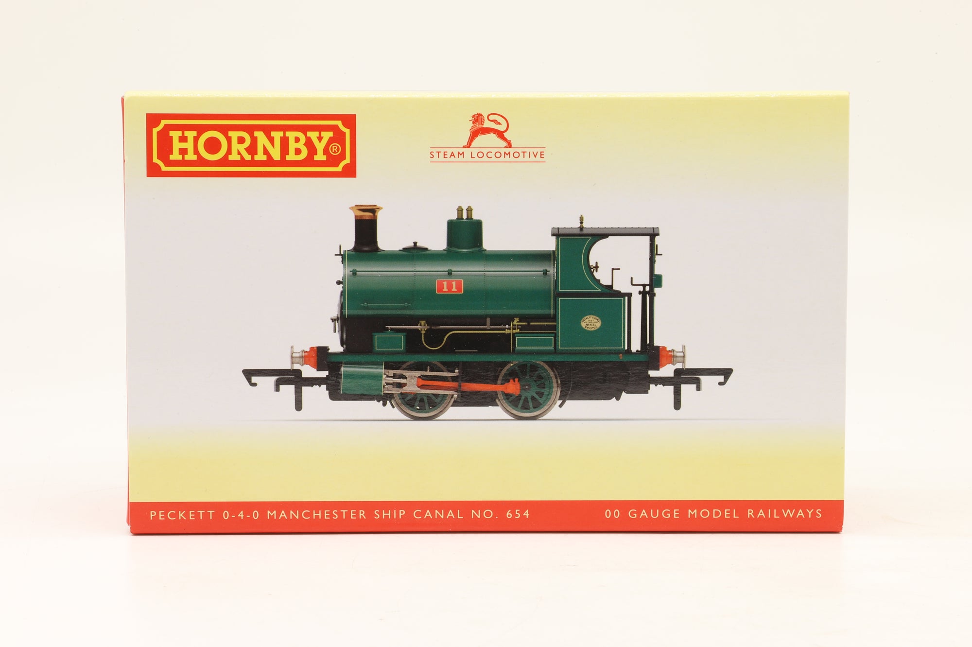 Hornby OO R3428 Peckett W4 No.11/654 in Manchester Ship Canal Lined Green