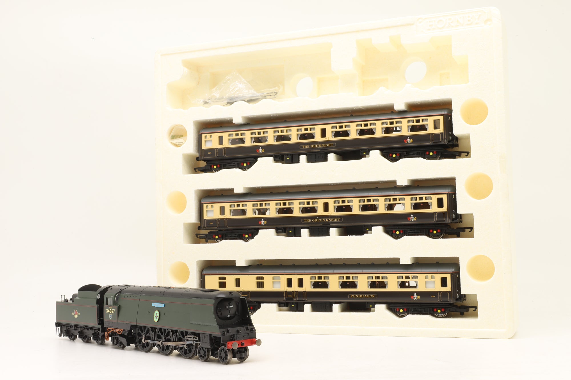 WORKSHOP Hornby OO R2308M The Excalibur Express Train Pack Ltd Ed 65/ 1500 Non Runner