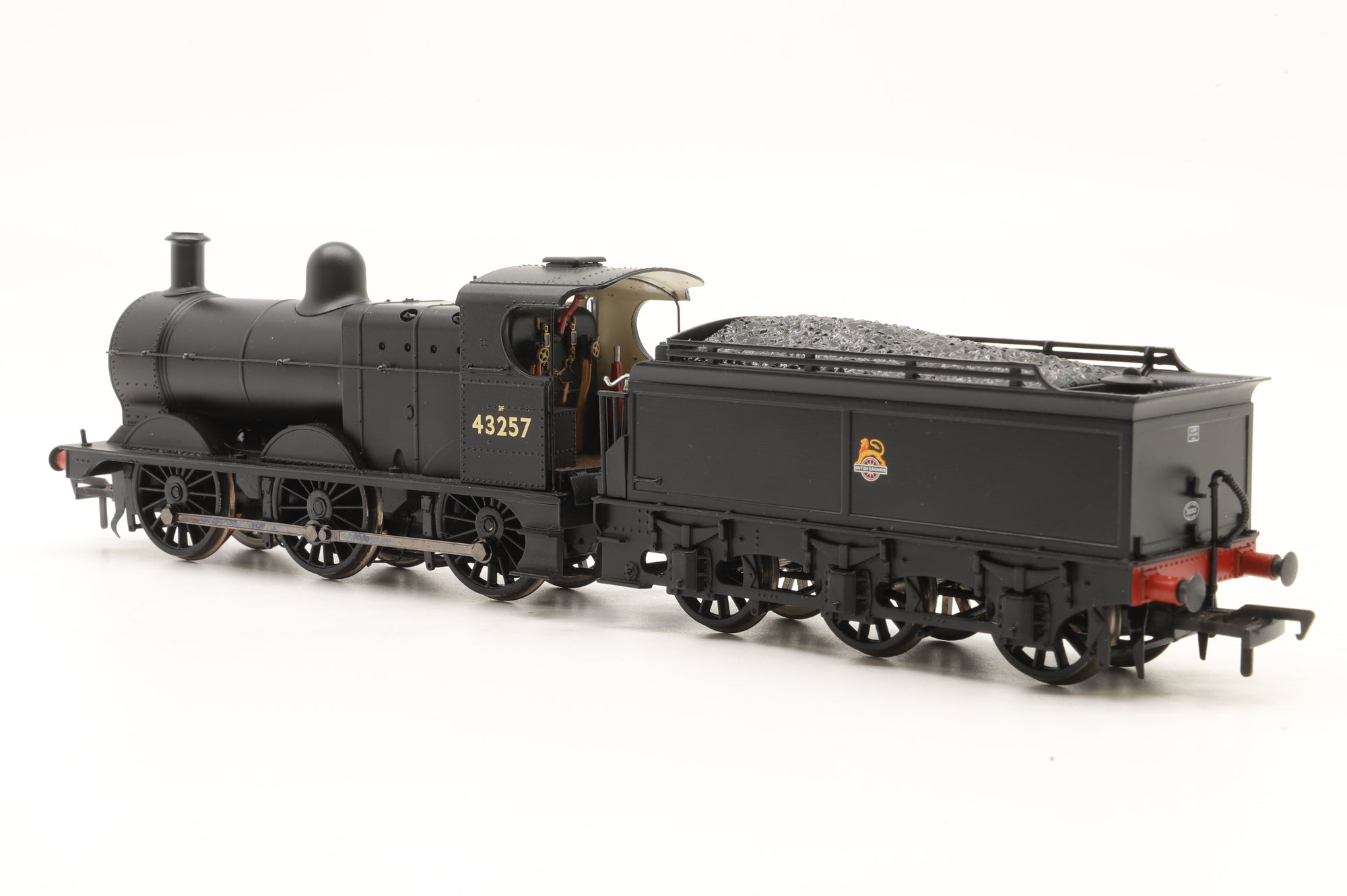 Bachmann OO 31-626A Class 3F '43257' BR Black E/C DCC Fitted