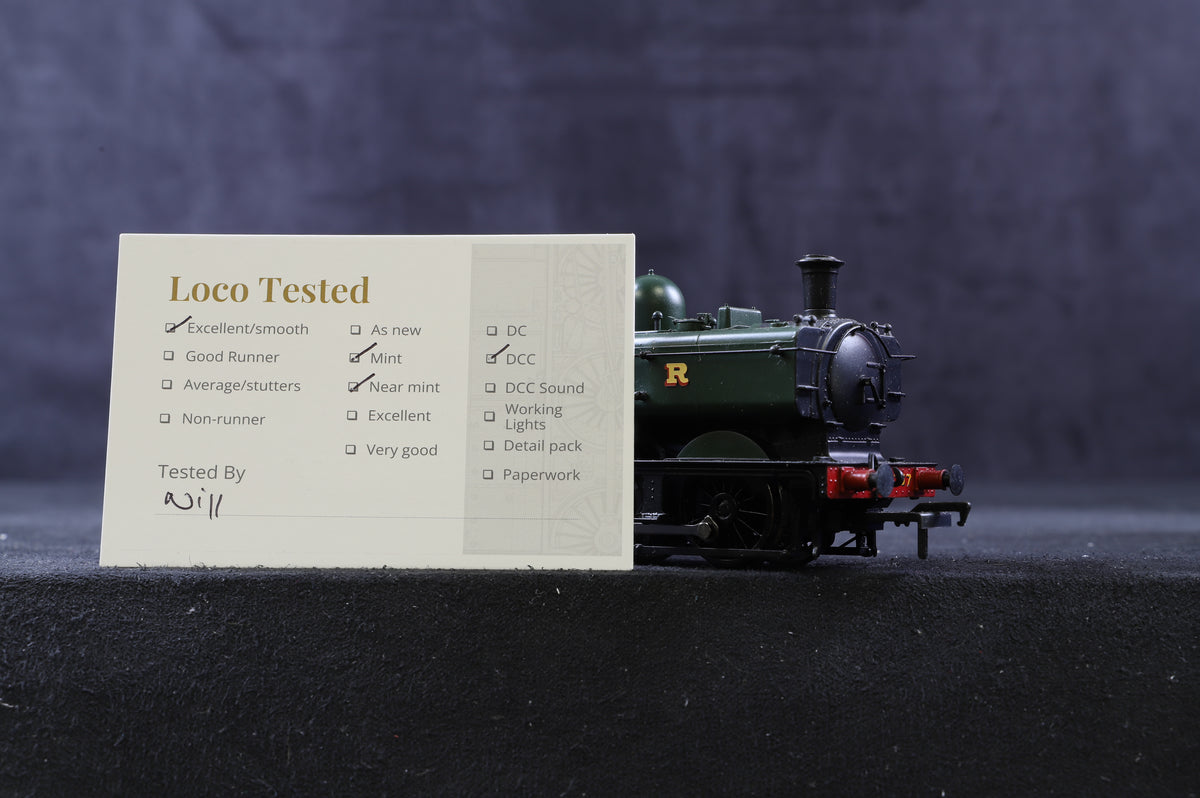 Bachmann OO 32-208 Class 8750 Pannier Tank &#39;6757&#39; GWR Green, DCC Fitted