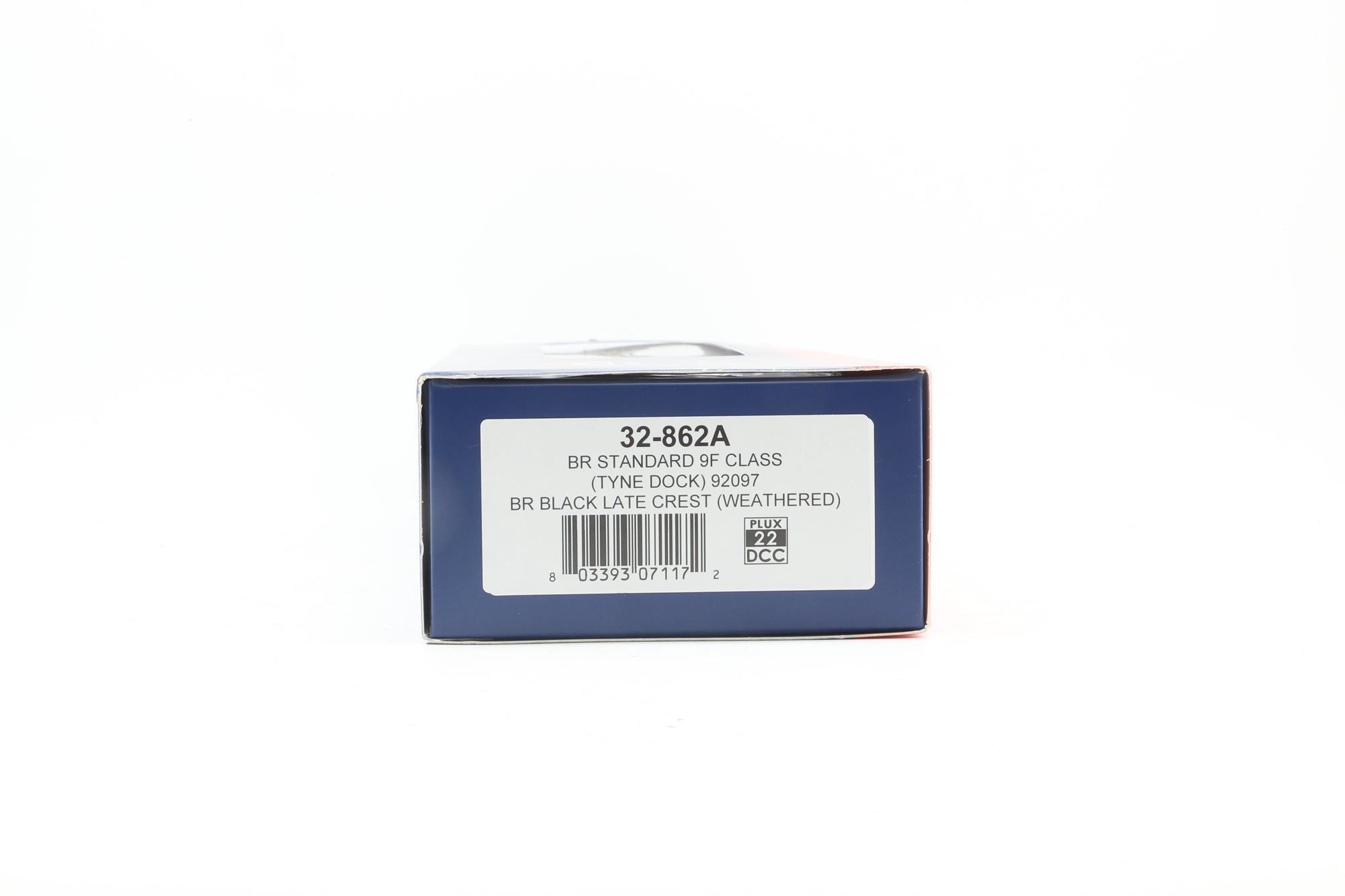 Bachmann OO 32-862A BR Standard 9F Class (Tyne Dock) BR Black Late Crest '92097', Weathered