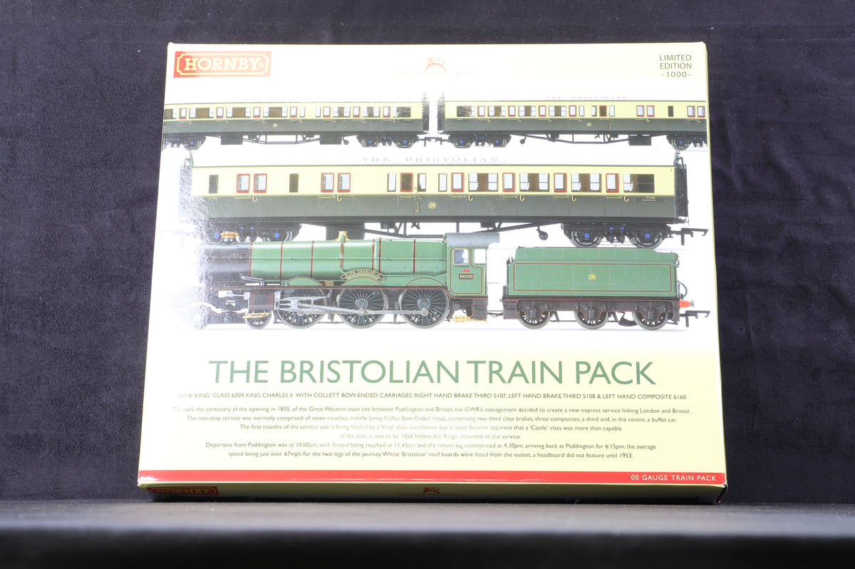 Hornby OO R3401 &#39;The Bristolian&#39; Train Pack Ltd Ed 382/ 1000, DCC Sound