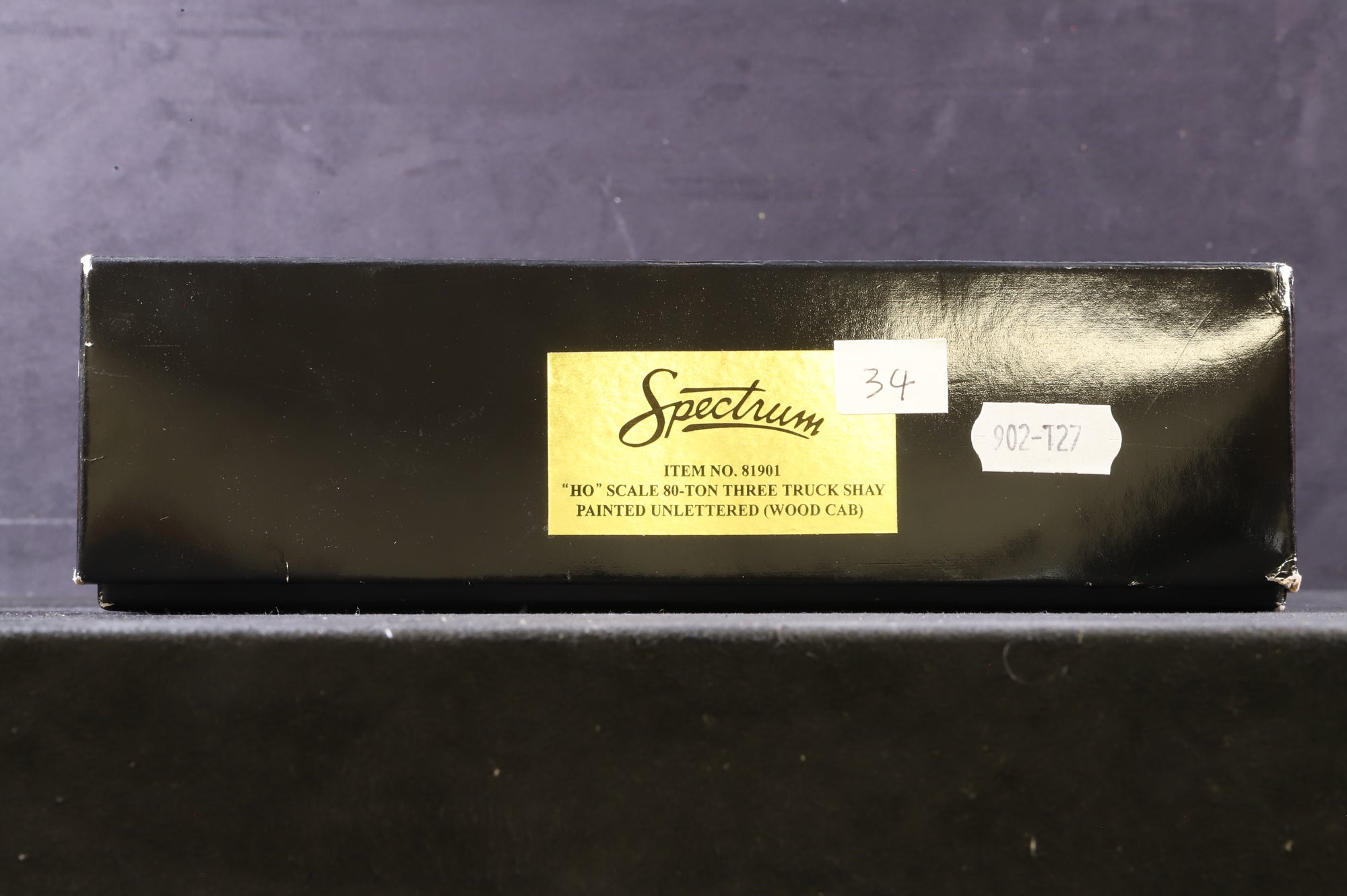 Spectrum HO 81901 80 Ton Truck Shay Steam Locomotive Wood Cab