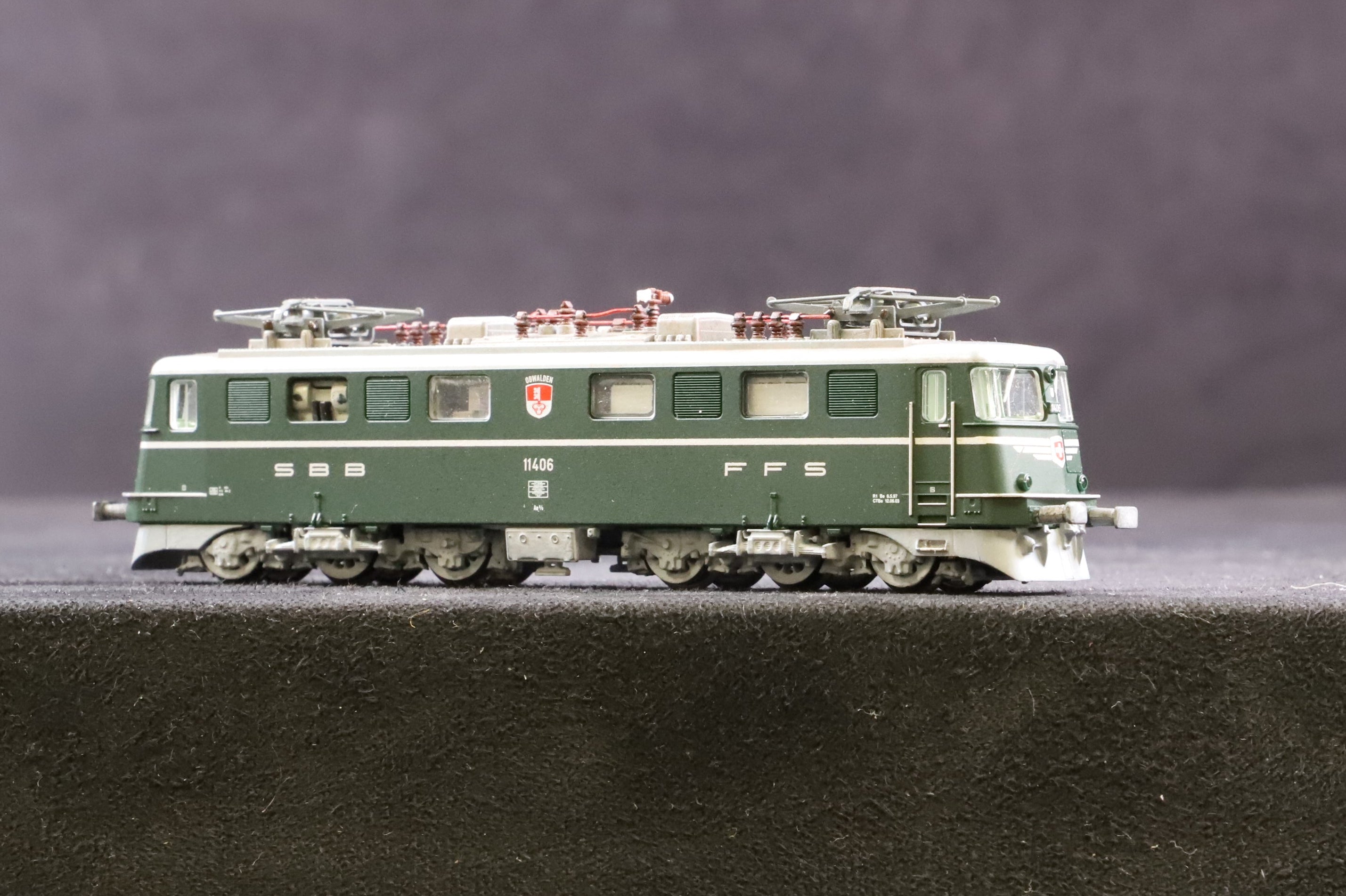 Fleischmann N 737204 Class Ae 6/6 11406 SBB - Clark Railworks