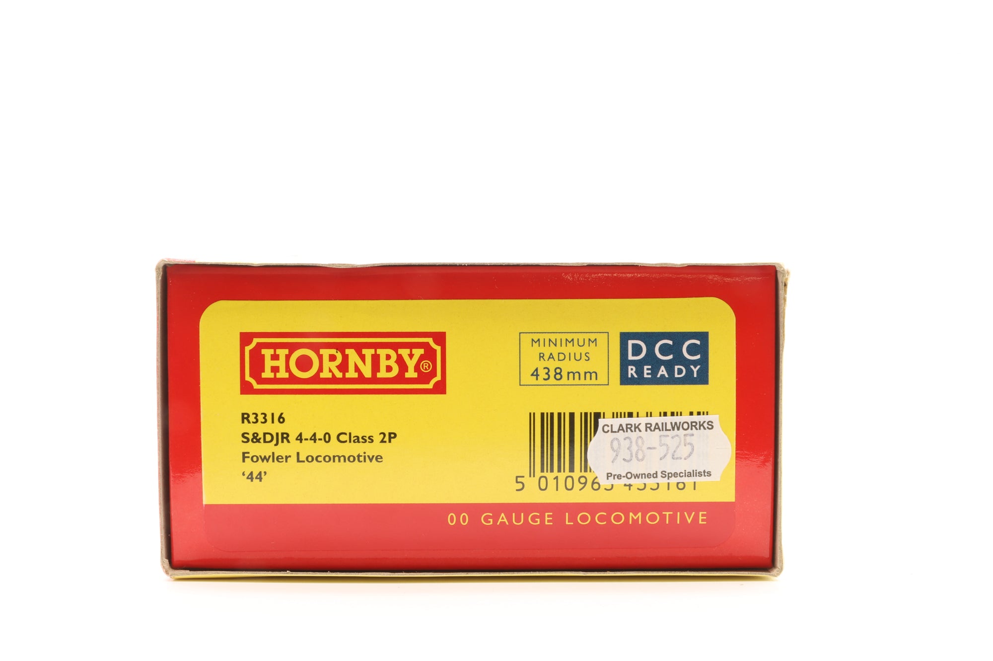 Hornby OO R3316 Fowler 2P No. 44 in SDJR Lined Blue