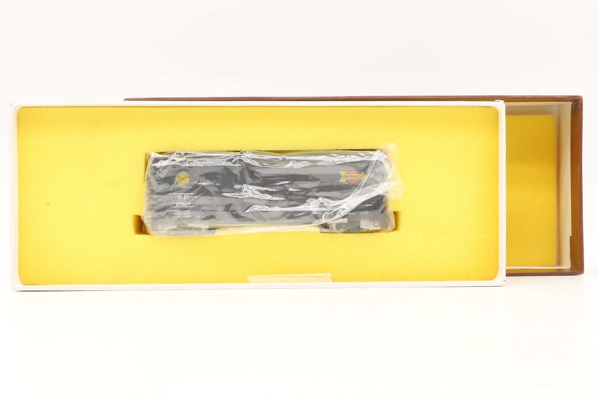 Beaver Creek MC HO Brass SP Overnight Box Cars B-50-24 Class ASF A-3 Trucks Factory Painted