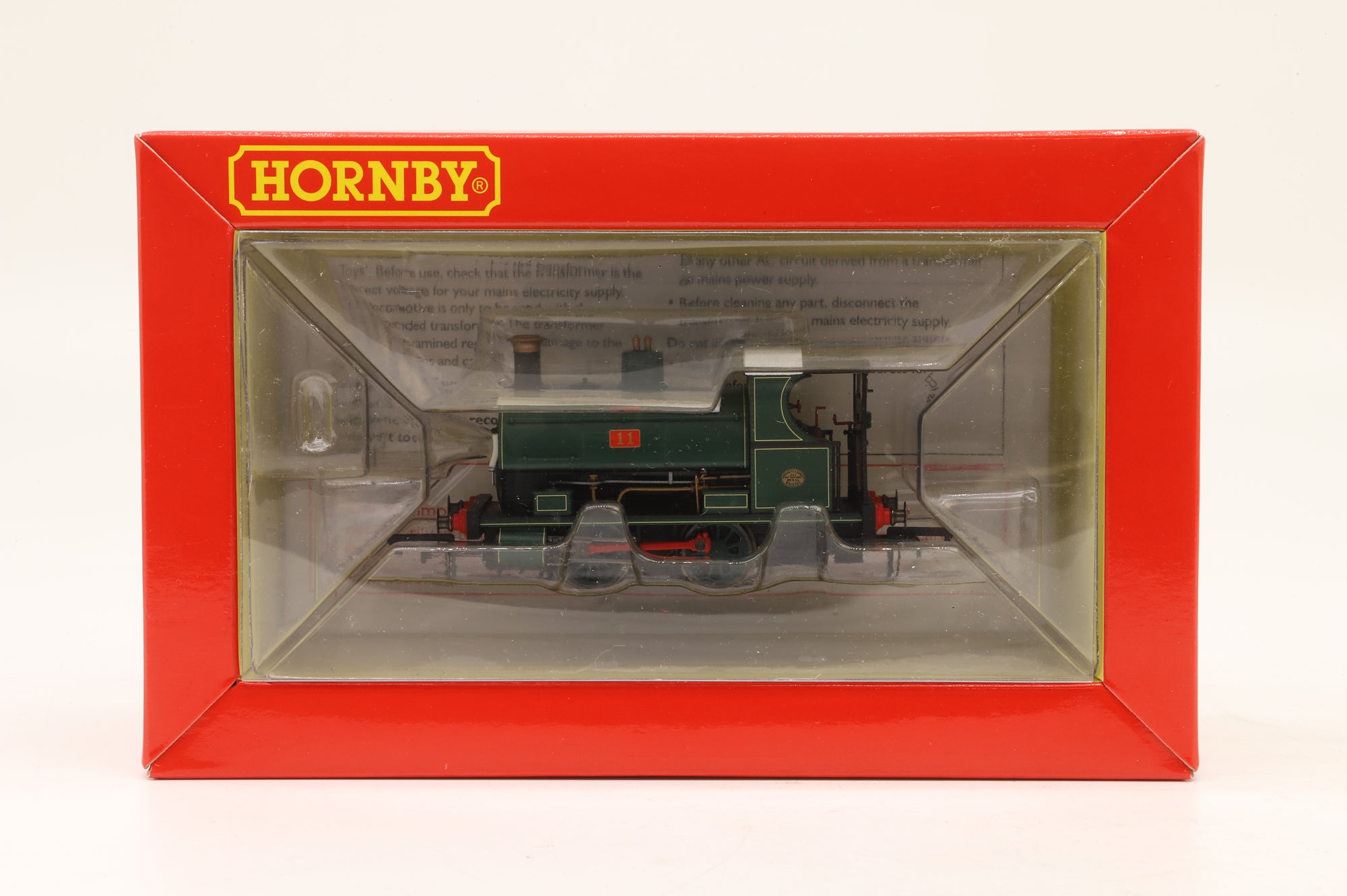 Hornby OO R3428 Peckett W4 No.11/654 in Manchester Ship Canal Lined Green