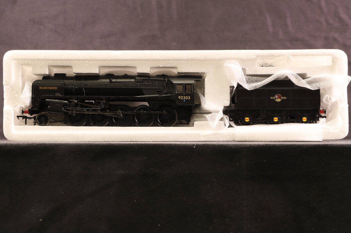 Bachmann OO 32-850K Standard Class 9F &#39;92203&#39; &#39;Black Prince&#39; With Type 1G Tender BR L/C Ltd Ed