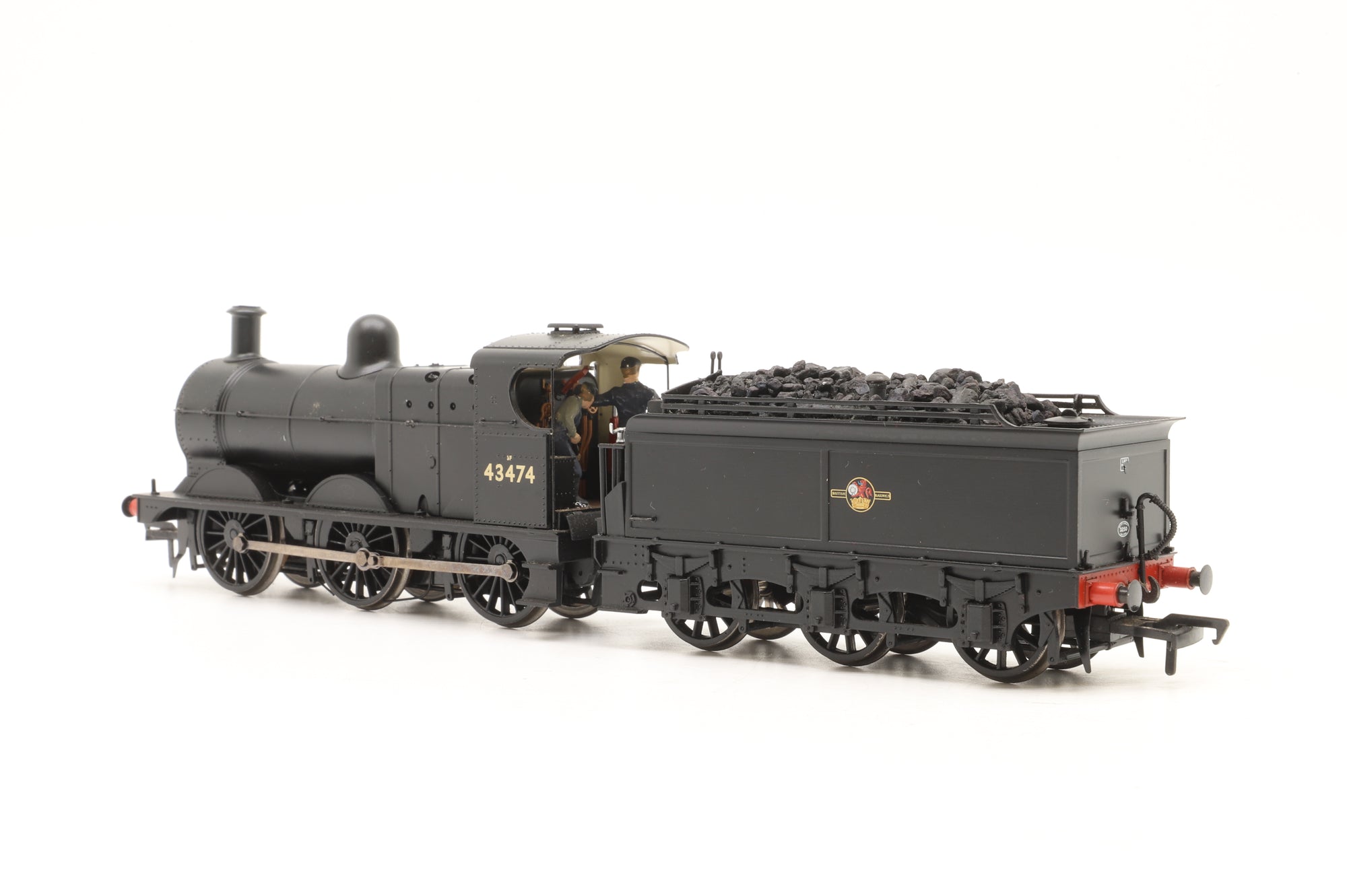 Bachmann OO 31-625 Class 3F '43474' BR Black Late Crest