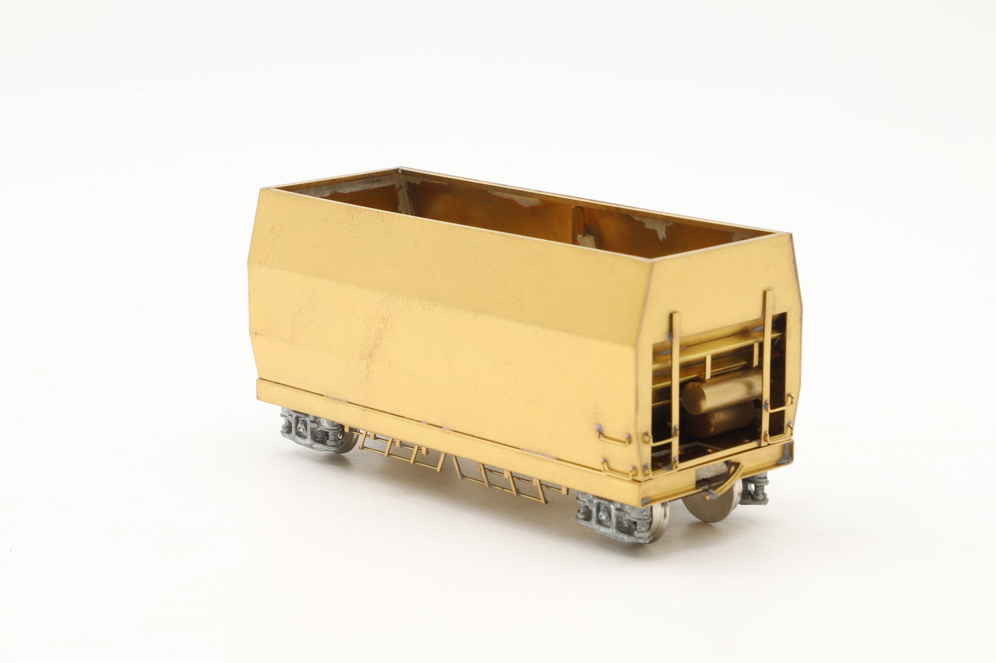 North West Short Line HO Brass 4 Unit Articulated Hopper Car Set