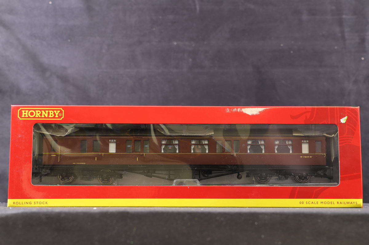 Hornby OO Rake Of 4 BR Hawksworth BR Maroon Coaches Inc. R4409, R4411, R4412 &amp; R4413