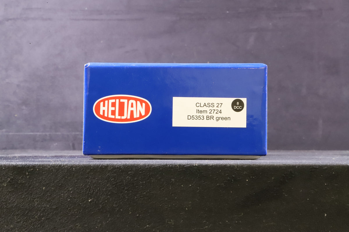 Heljan OO 2724 Class 27 D5353 in BR Green