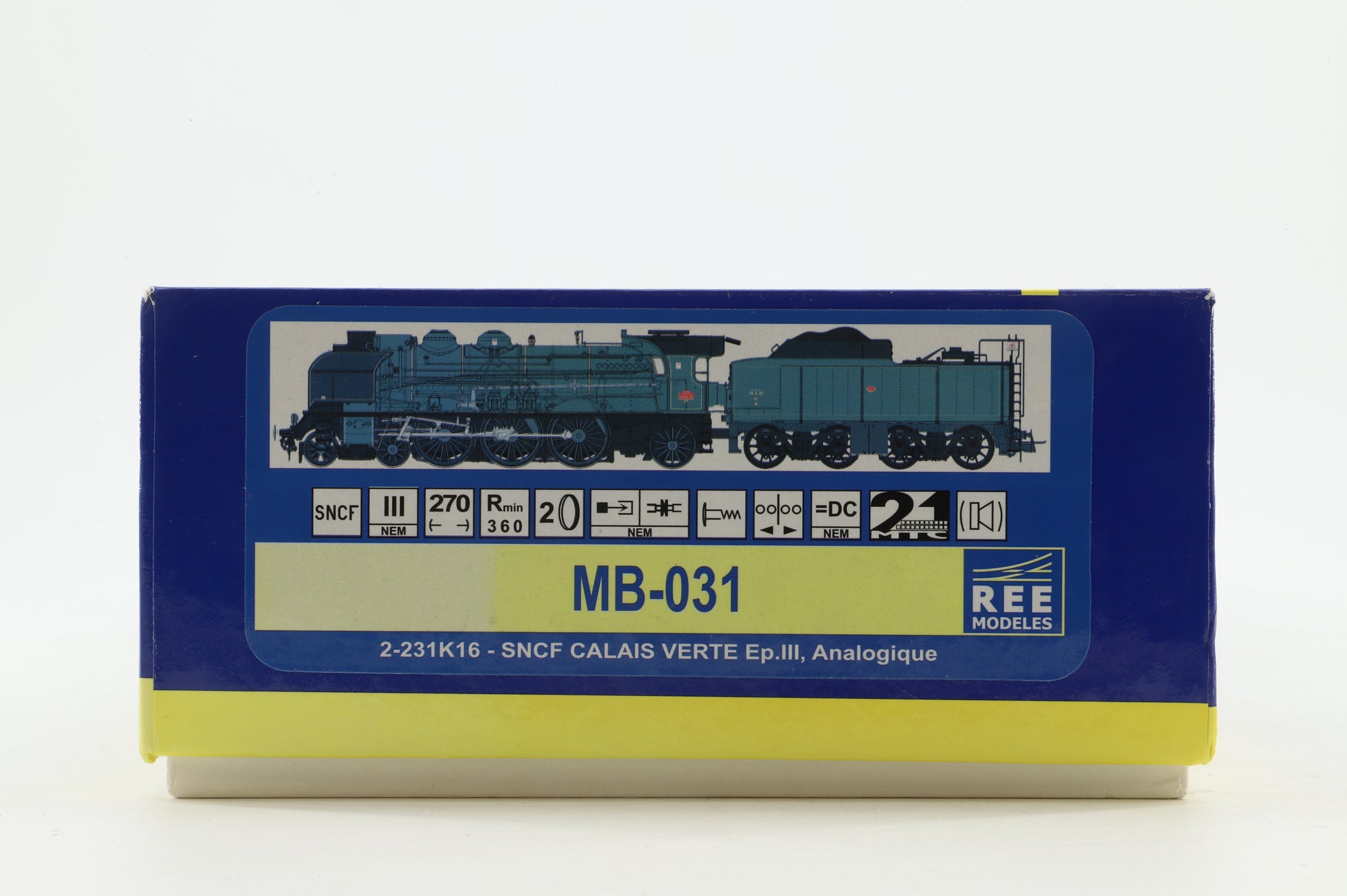 REE Models HO MD-031 Class 231 in SNCF Calais Green