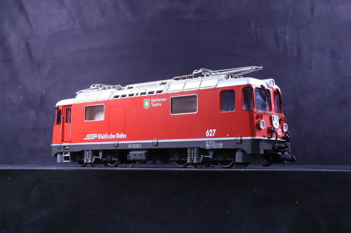 LGB G Scale 29432 Electric Locomotive &#39;627&#39; RHB Locomotive Only DC &amp; DCC Sound
