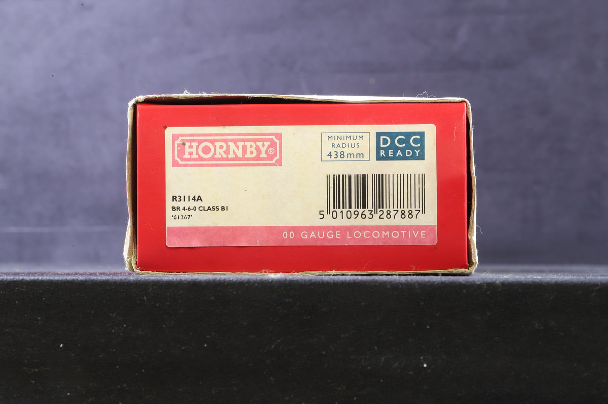 Hornby OO R3114A Class B1 &#39;61267&#39; BR Black L/C