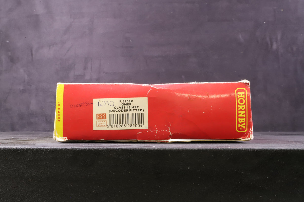 Hornby OO R2703X Class 43 HST GNER Pack DCC Fitted