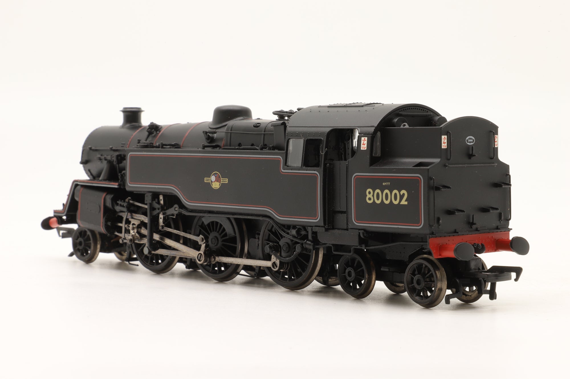 Bachmann OO 32-354 Standard Class 4MT Tank '80002' BR Lined Black L/C