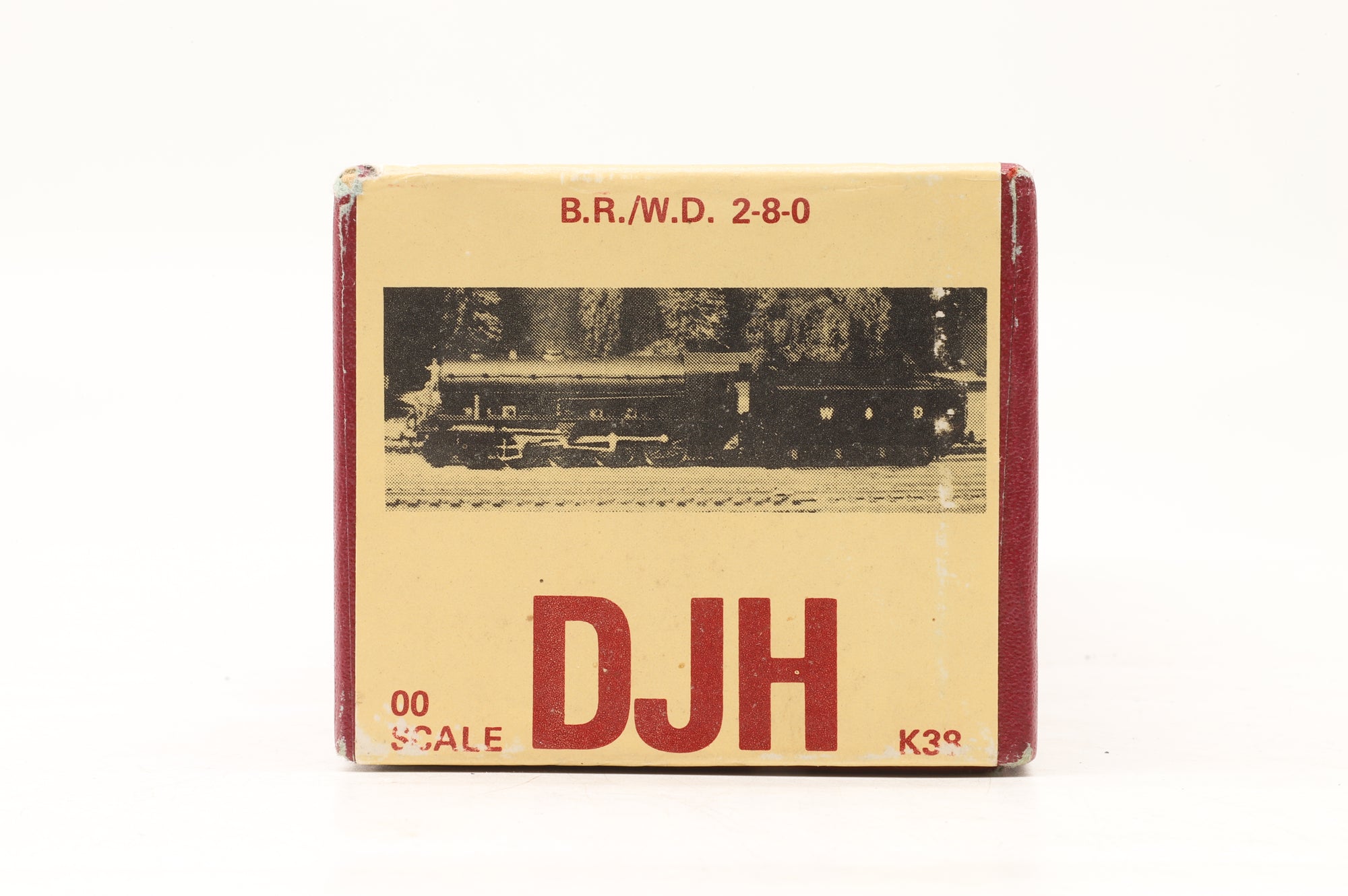 DJH OO 2-8-0 WD '90218' BR Black L/C Weathered Kit Built