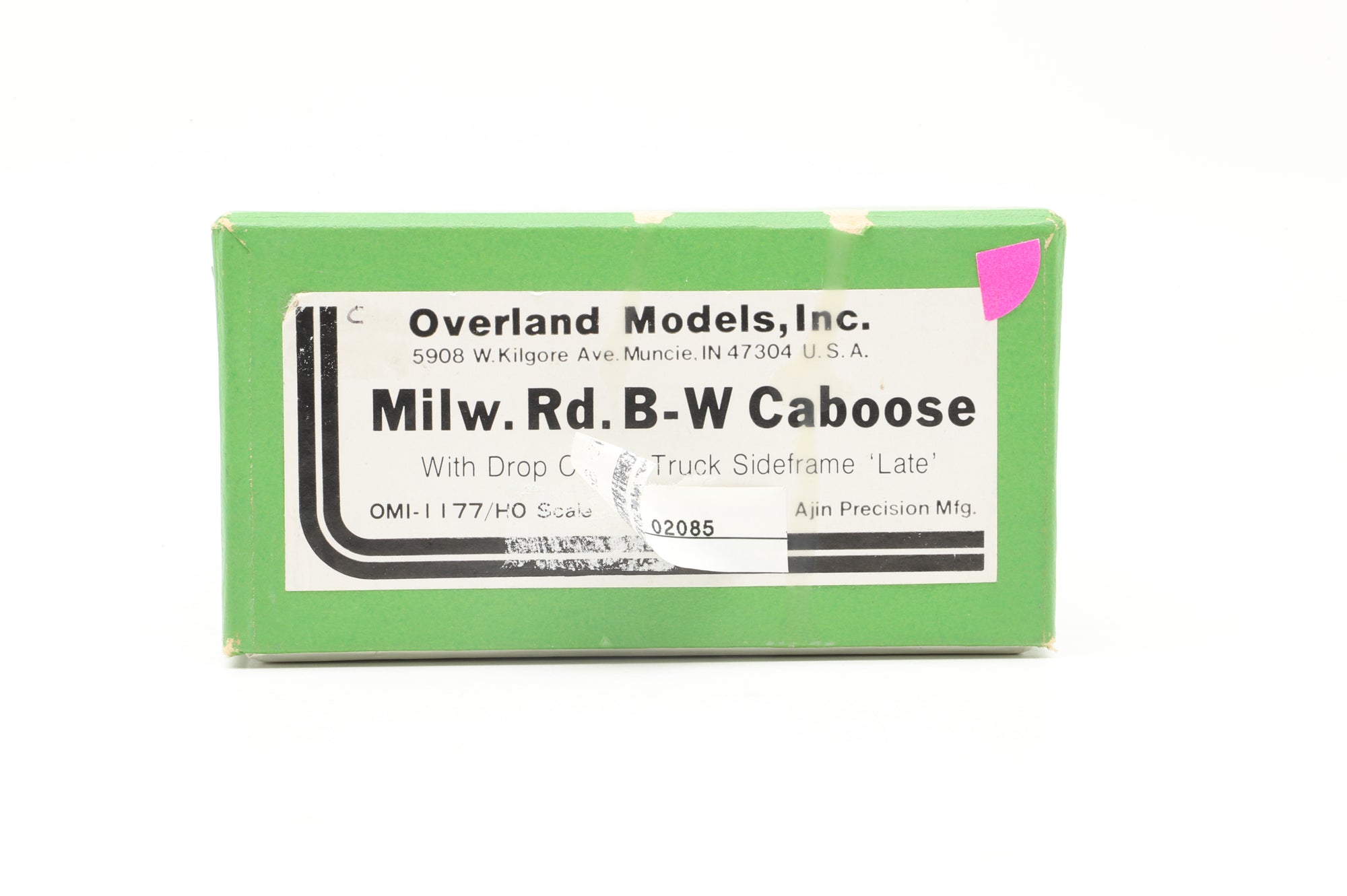 Overland Models HO Brass OMI-1177 Mile Rd B-W Caboose