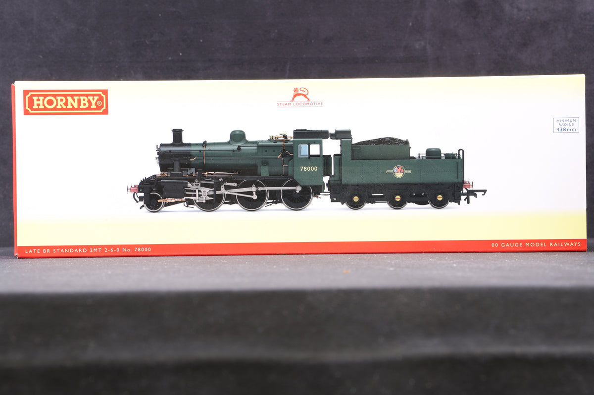 Hornby OO R3839 Late BR Standard 2MT 2-6-0 &#39;78000&#39;