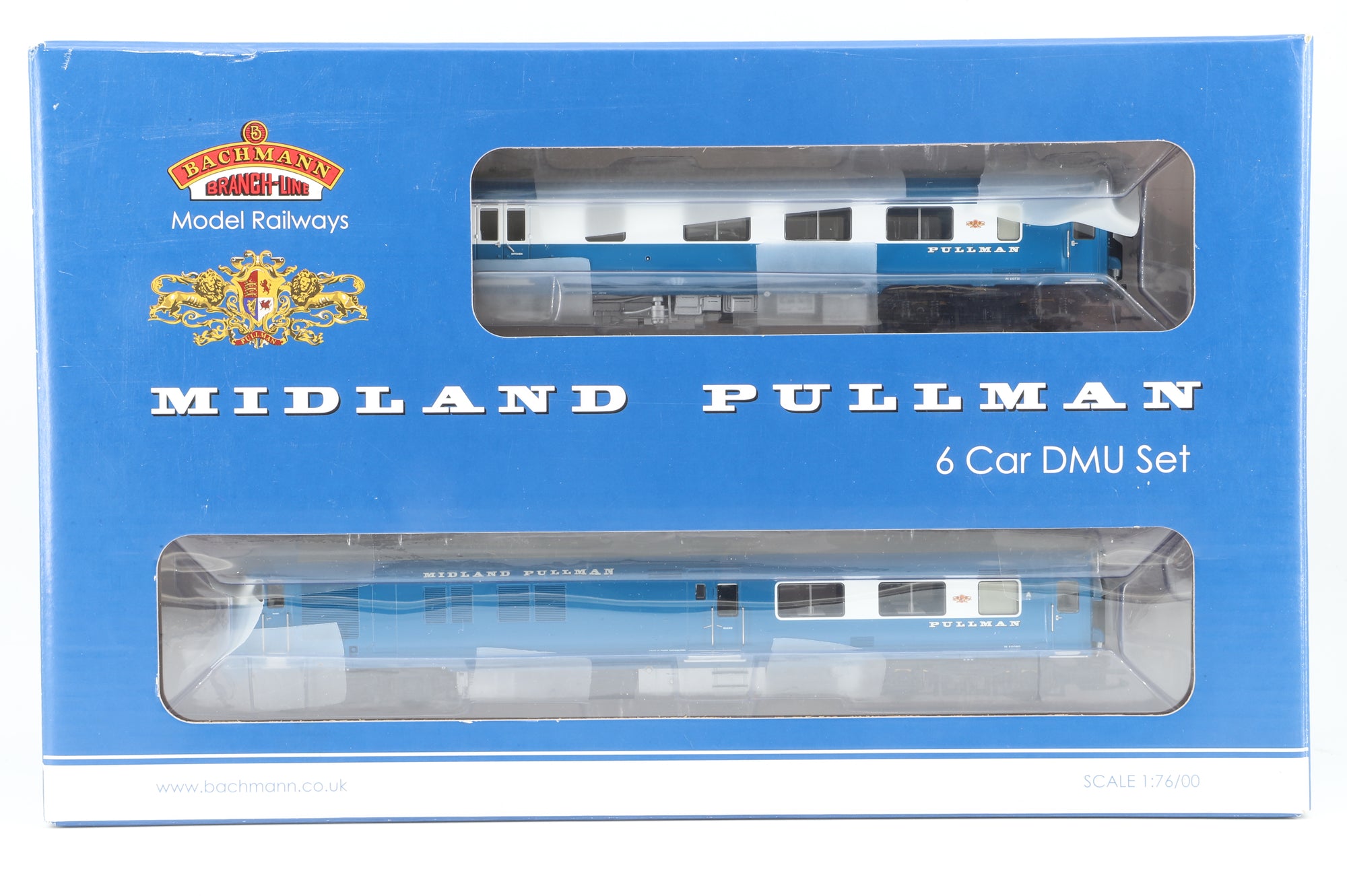 Bachmann OO 31-255DC Midland Pullman Six Car Unit Nanking Blue, DCC Fitted