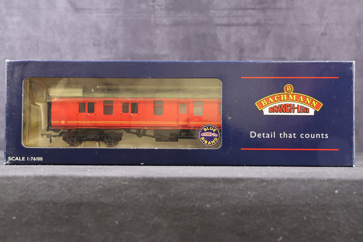 Bachmann OO Rake Of 4 BR MK1 BGs Royal Mail Red Inc. 39-184 x2, 39-184A &amp; 39-184B