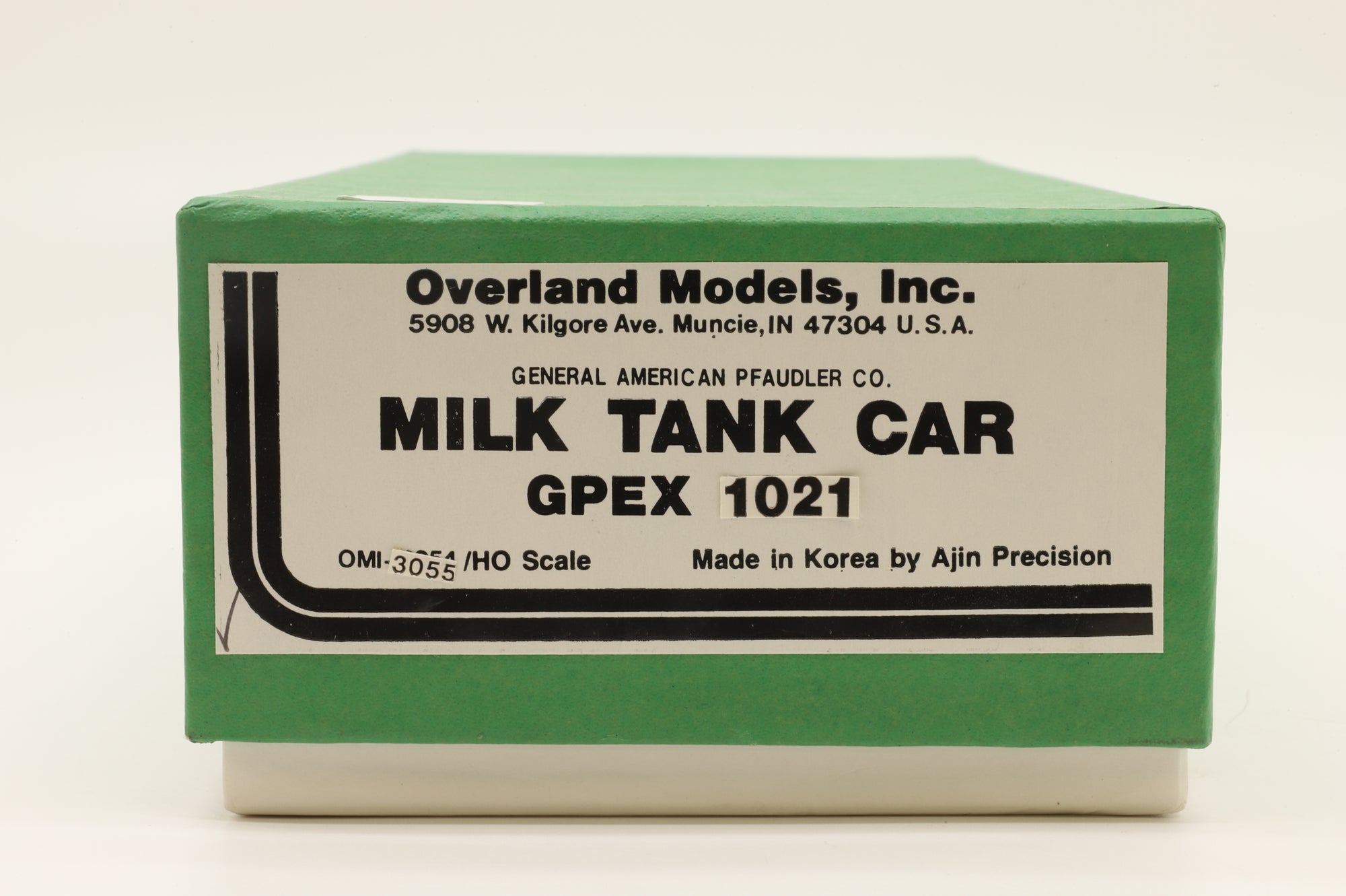 Overland Models HO Brass 3055 GPEX Milk Tank Car Unpainted