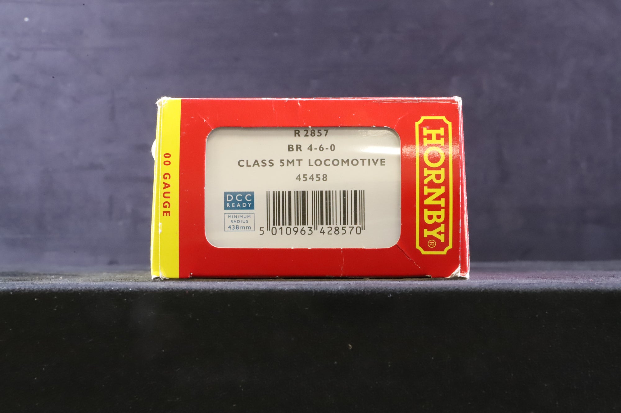 Hornby OO R2857 Class 5MT '45458' BR Lined Black L/C Weathered