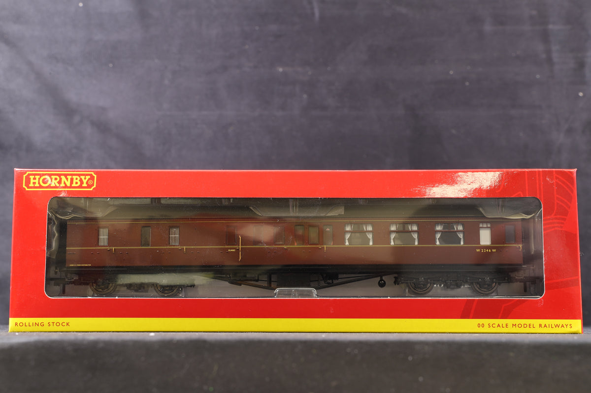 Hornby OO Rake Of 4 BR Hawksworth BR Maroon Coaches Inc. R4409, R4411, R4412 &amp; R4413