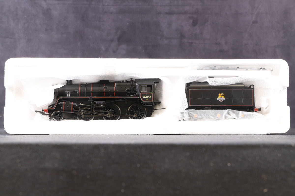 Bachmann OO 32-950 Standard Class 4MT 2-6-0 &#39;76053&#39;&#39; BR Black BR1B Tender E/Emblem