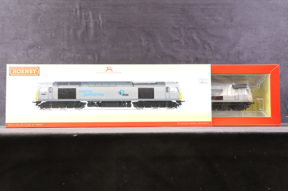 Hornby OO R3479 DRAX Co-Co Diesel Electric Class 60 &#39;60066&#39;