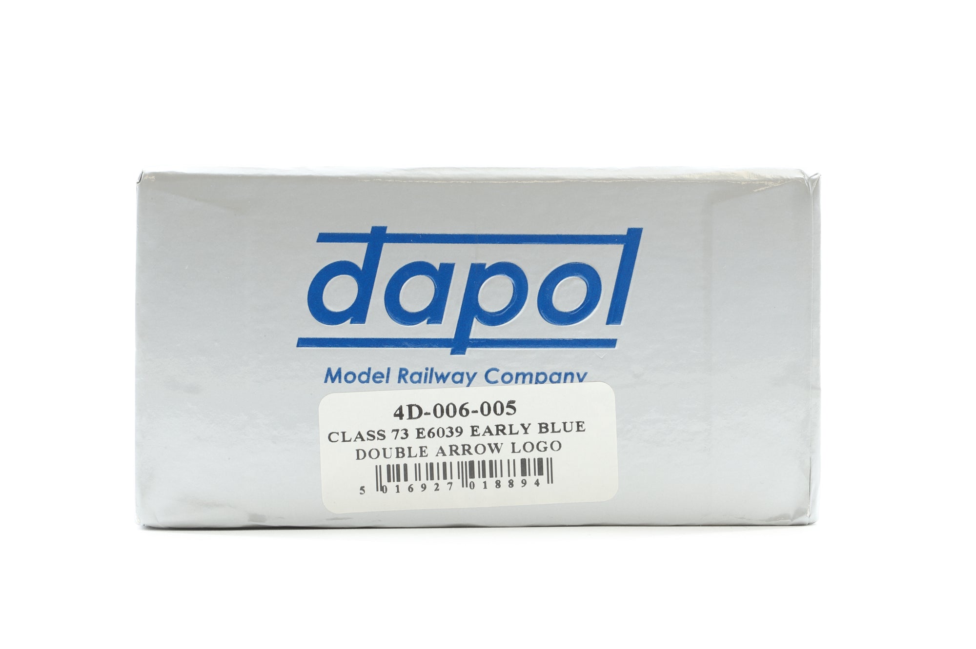 Dapol OO 4D-006-005 Class 73 'E6039' Early Blue Double Arrow Logo