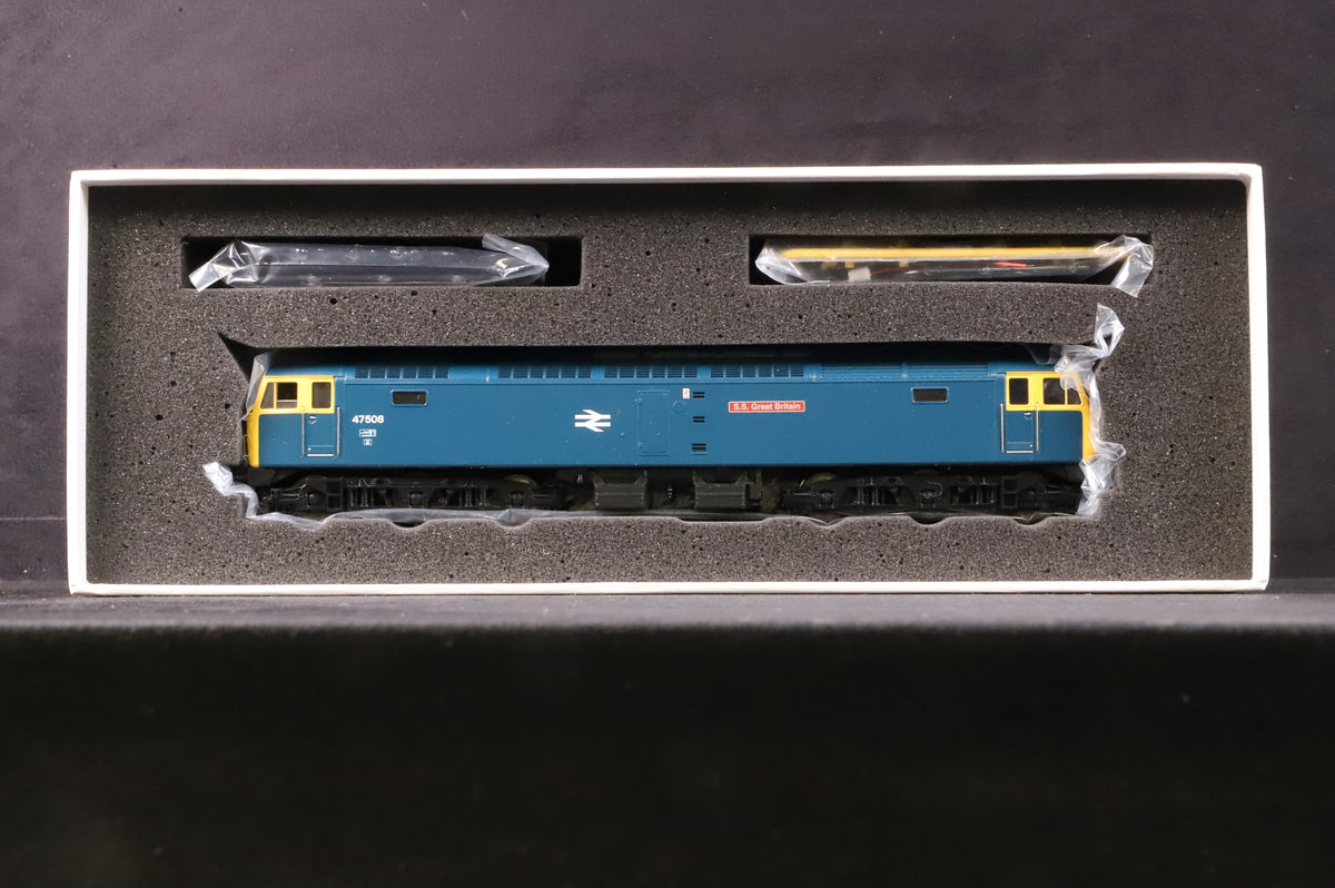 Heljan OO 47911 Class 47 47508 &#39;S.S. Great Britain&#39; in BR Blue