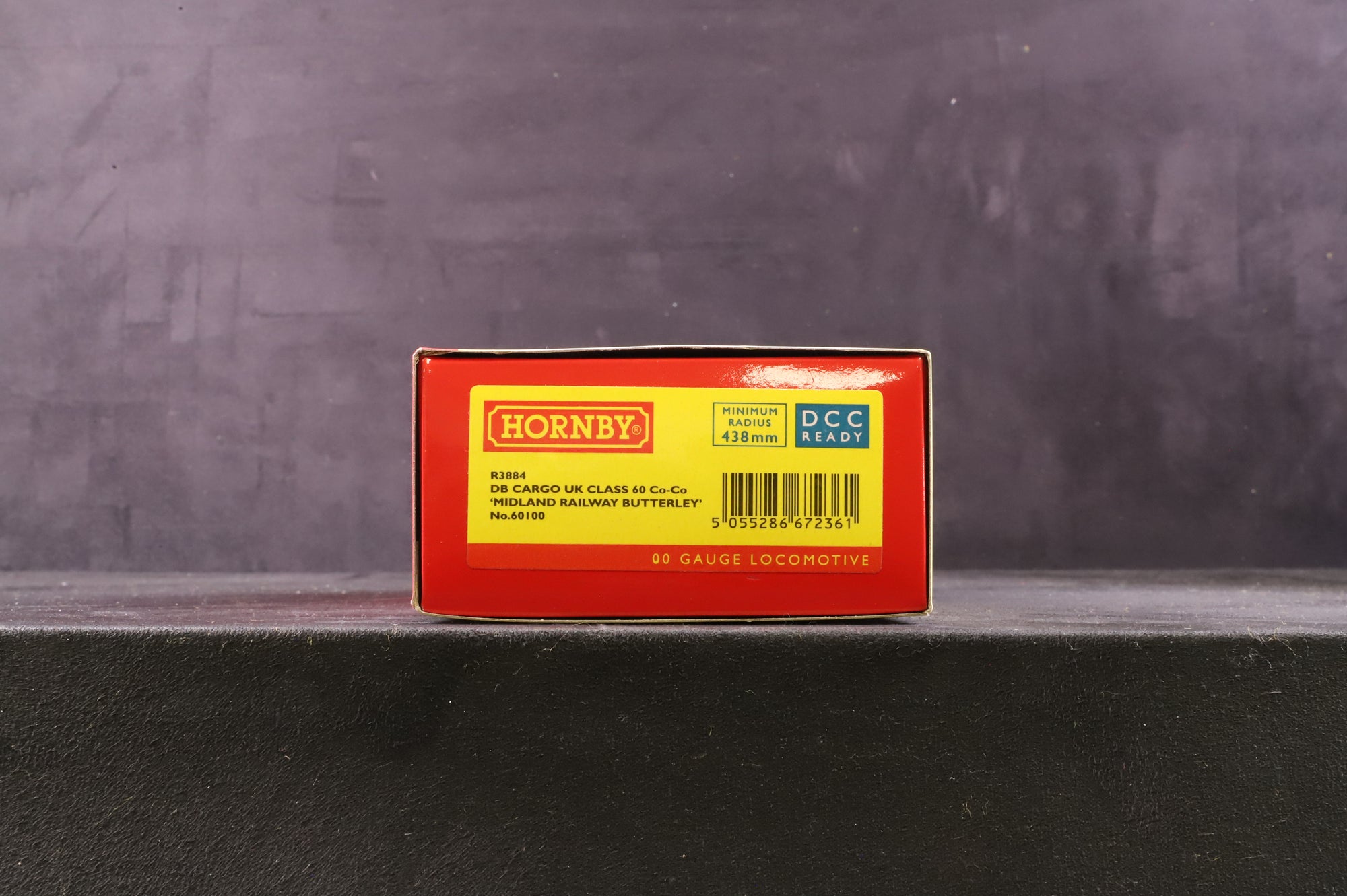Hornby OO R3884 Class 60 '60100' 'Midland Railway Butterley' Co-Co DB Cargo Weathered DCC Sound