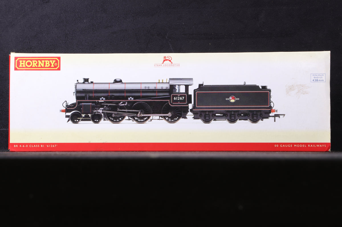Hornby OO R3114A Class B1 &#39;61267&#39; BR Black L/C