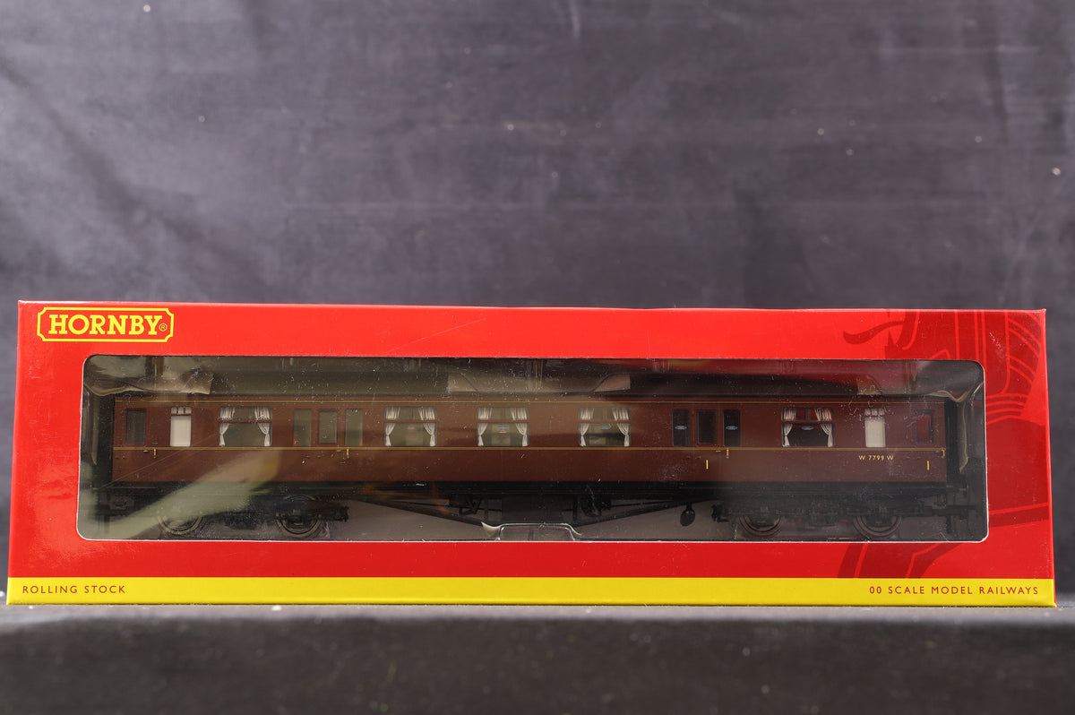 Hornby OO Rake Of 4 BR Hawksworth BR Maroon Coaches Inc. R4409, R4411, R4412 &amp; R4413